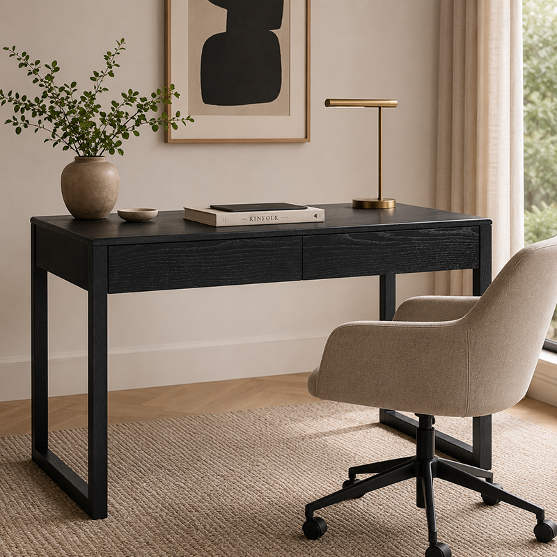 Avalon Solid Oak Desk 1200mm