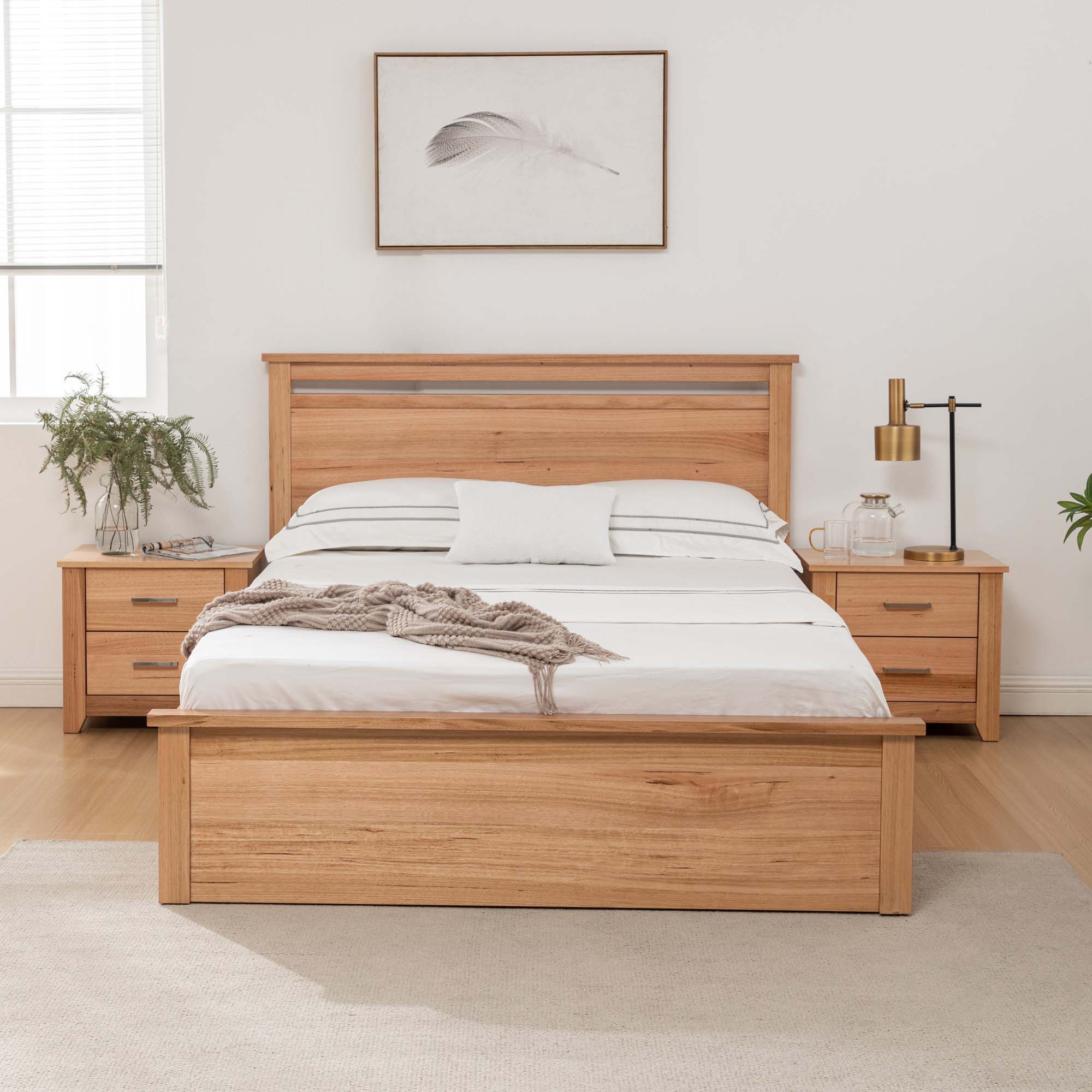 Portland Gas Lift Storage Bed Frame