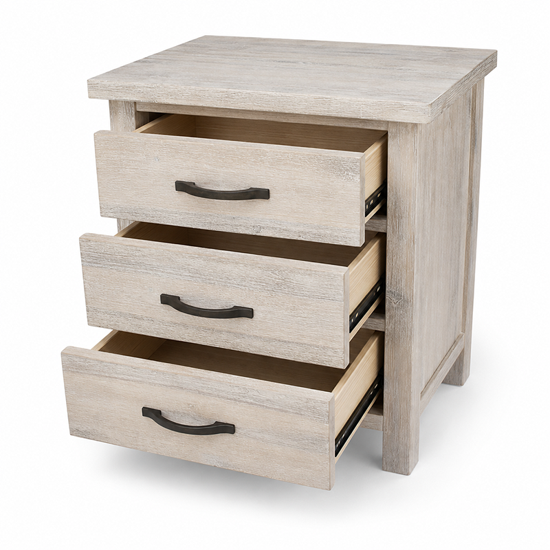 Ballman Bedside 3 Drawer
