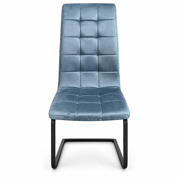Bellmore Dining Chair Fabric Grey – 2 & 4 Chair Packs