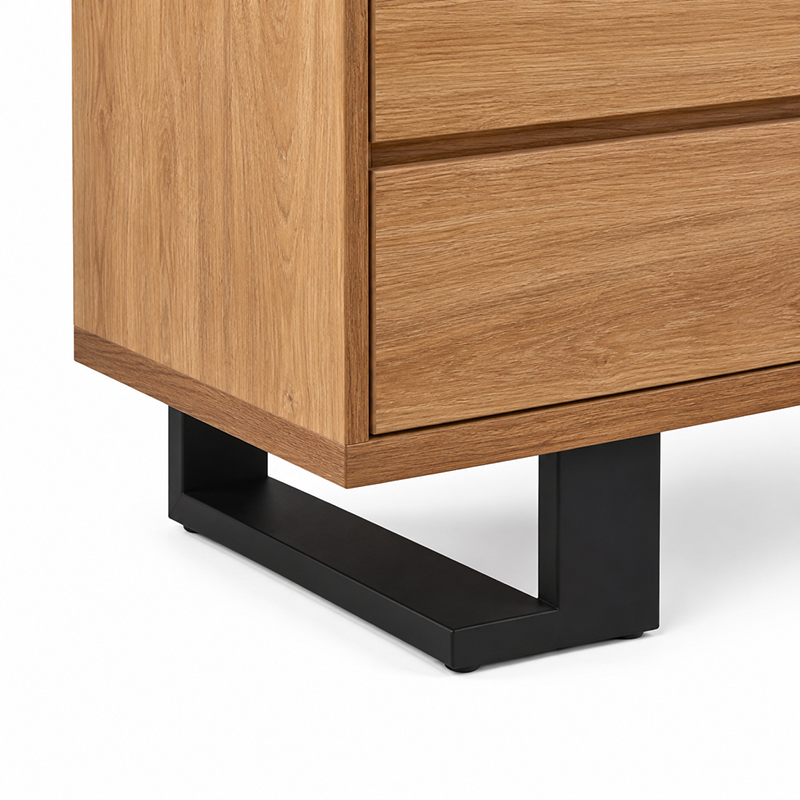 Bright 6 Drawer Dressing Table / Lowboy