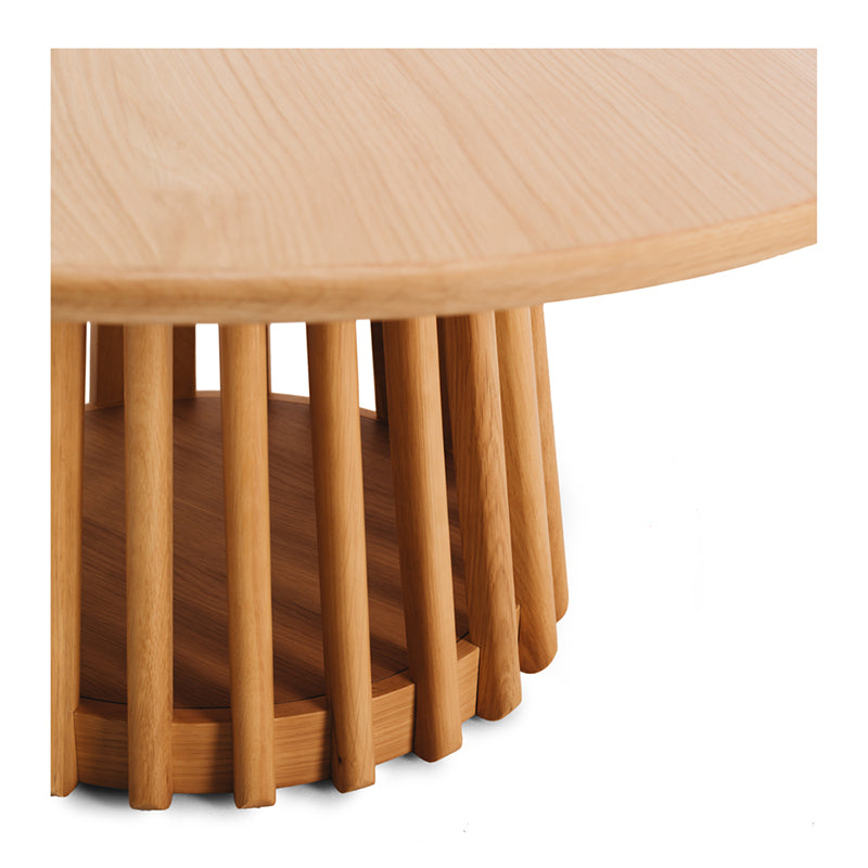 Bur Oak Coffee Table 86cm Round