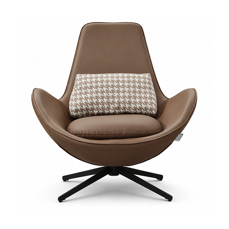 COC1-025 Leisure Chair Armchair (Brown)