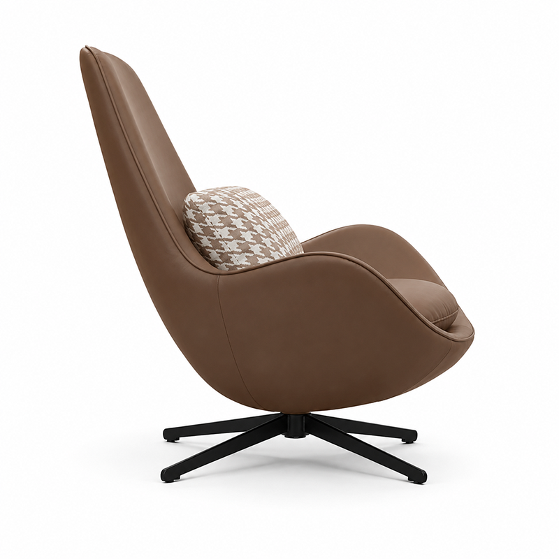 COC1-025 Leisure Chair Armchair (Brown)