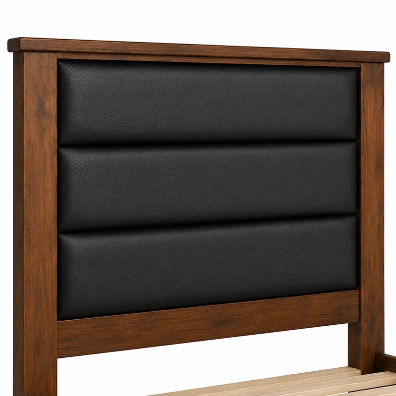 California Bed Frame (Rustic Nutmeg)