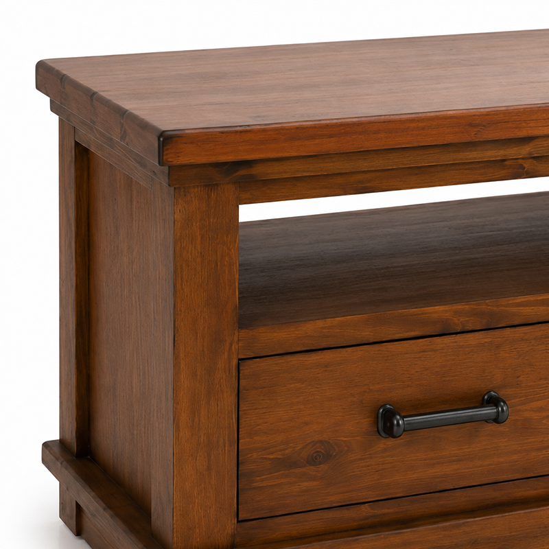 California Coffee Table (Rustic Nutmeg)