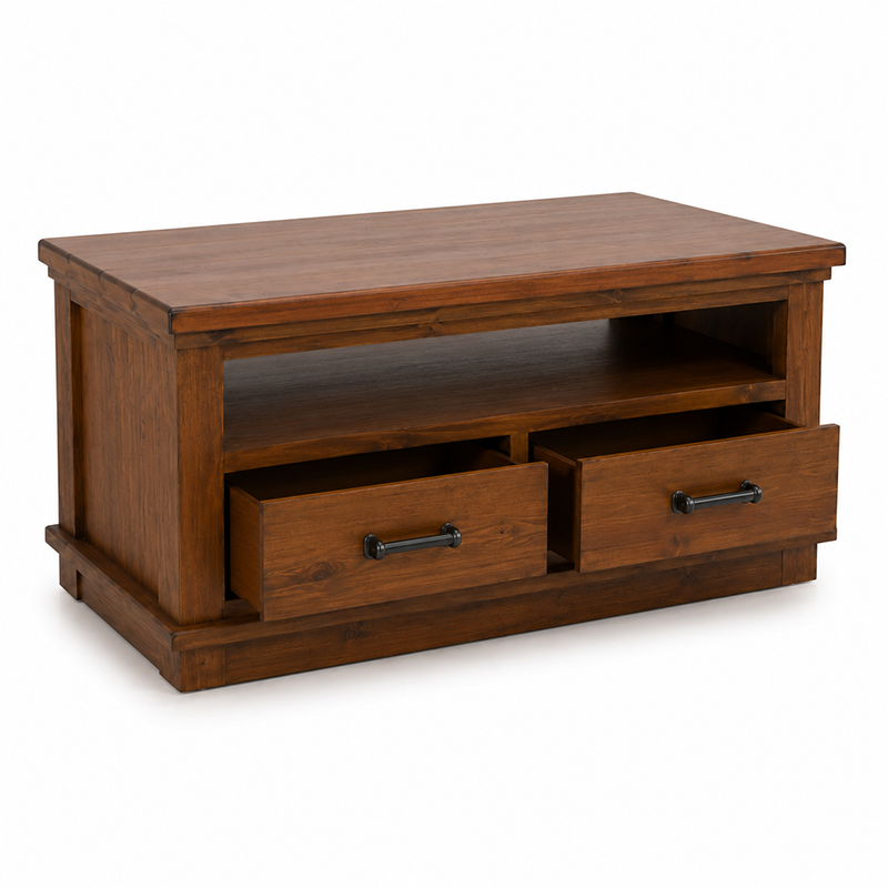 California Coffee Table (Rustic Nutmeg)