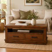 California Coffee Table (Rustic Nutmeg)