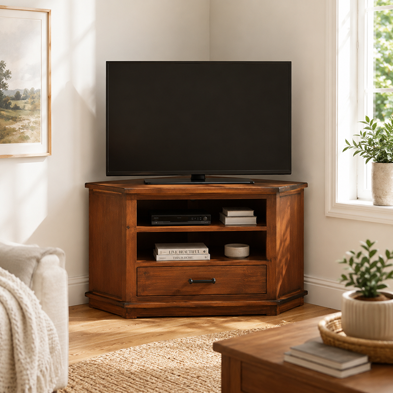 California TV Unit (Rustic Nutmeg)