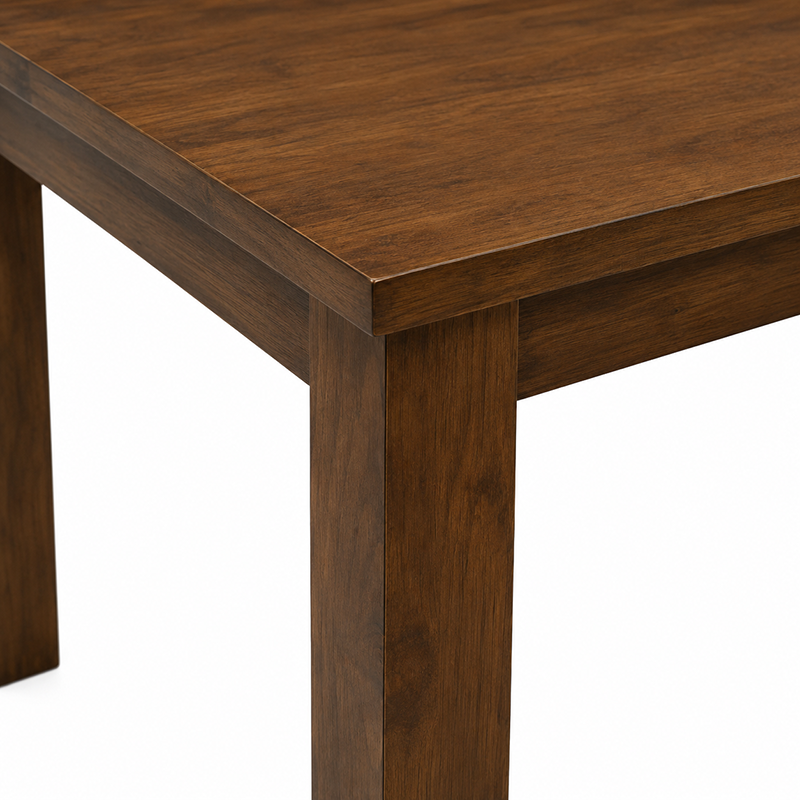 California Solid Wood Dining Table - Rustic Nutmeg