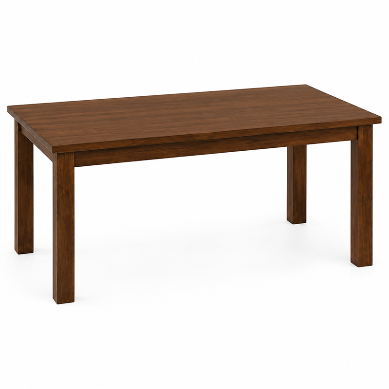 California Solid Wood Dining Table - Rustic Nutmeg