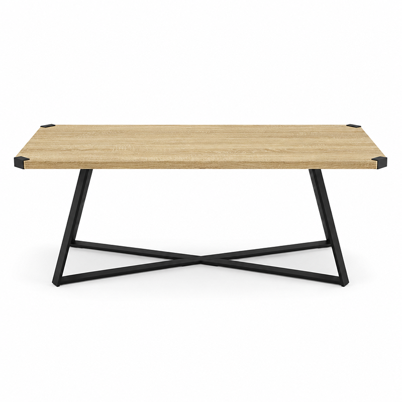 Capri Rectangle Coffee Table (Light Oak)