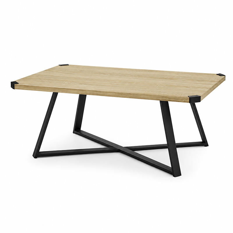 Capri Rectangle Coffee Table (Light Oak)