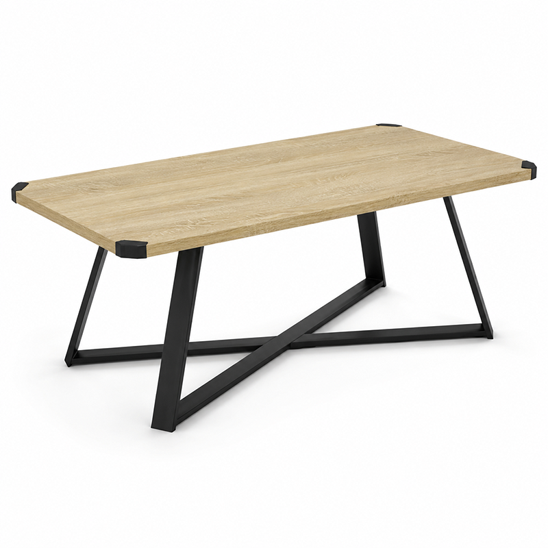Capri Rectangle Coffee Table (Light Oak)