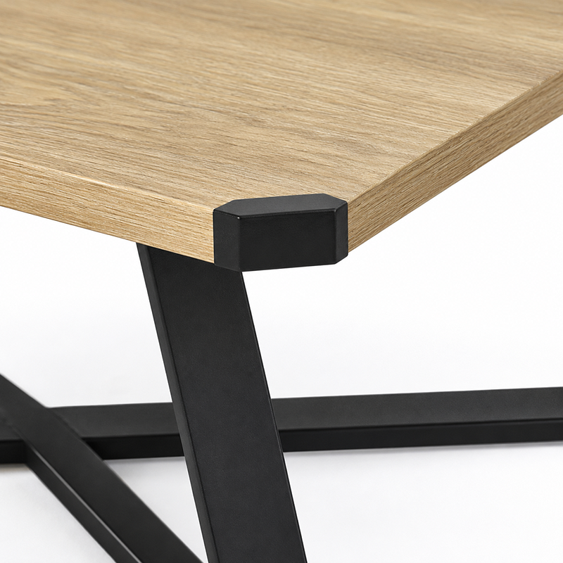 Capri Rectangle Coffee Table (Light Oak)
