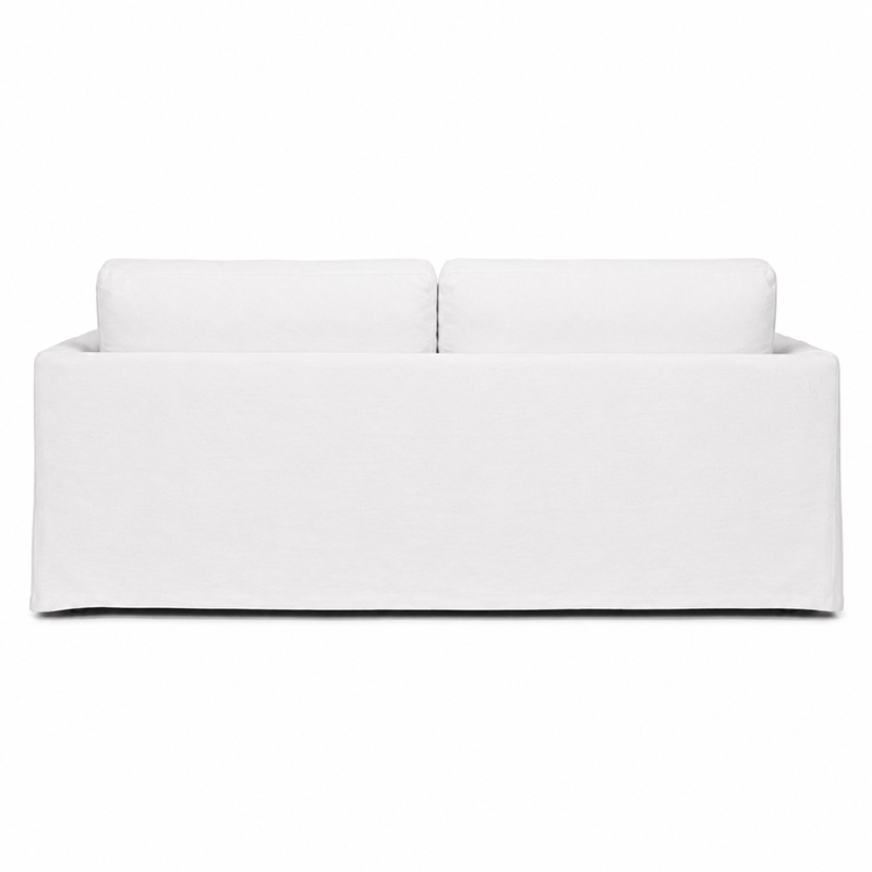 Carson Slipcover 3 Seater Sofa W235cm (Cement)