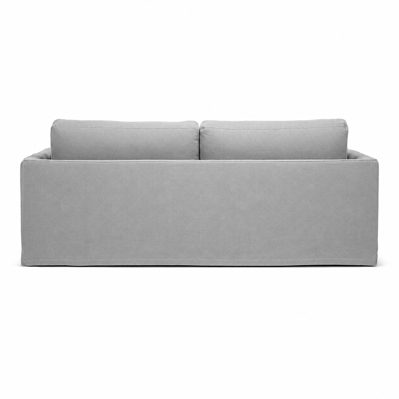 Carson Slipcover 3 Seater Sofa W235cm (Cement)