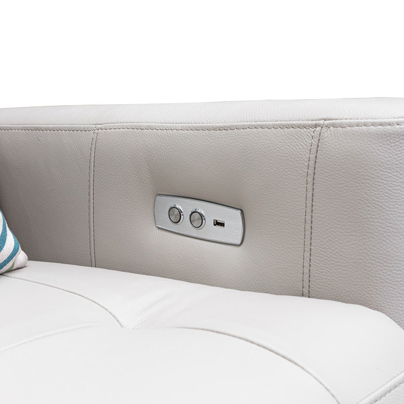 Cascade Leather Electric Recliner