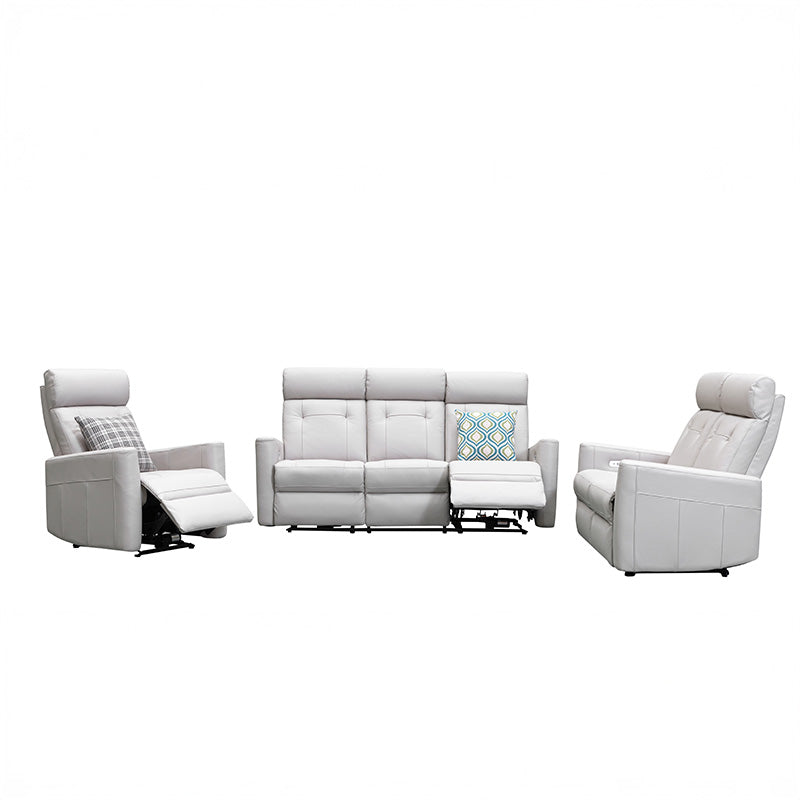 Cascade Leather Electric Recliner