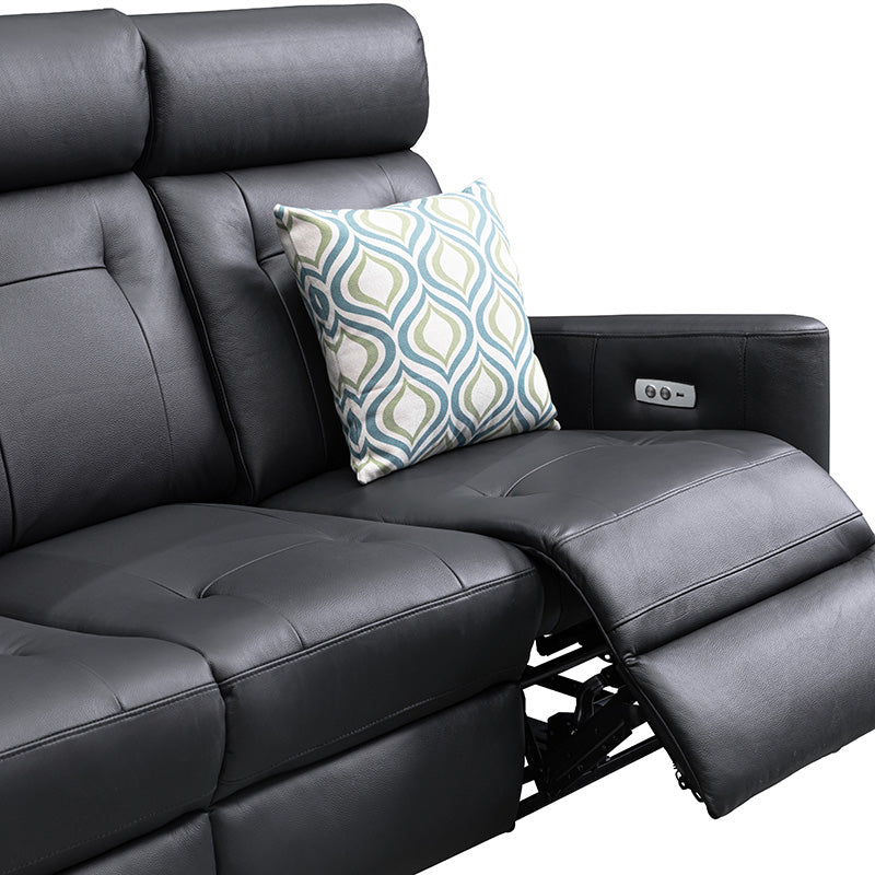 Cascade Leather Electric Recliner