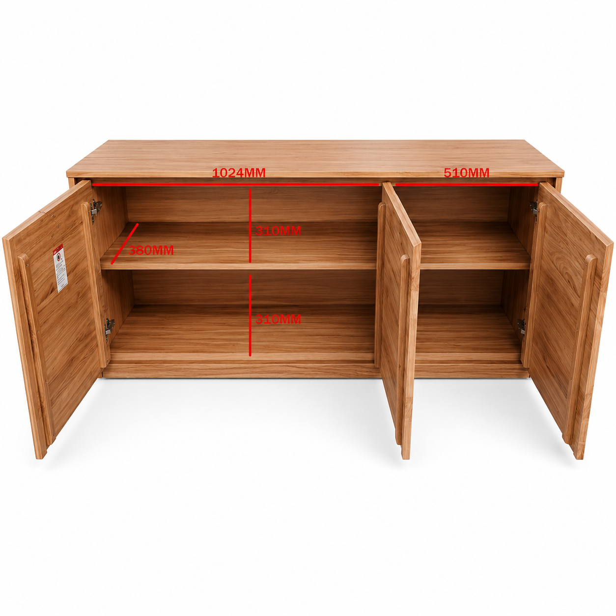 Dallas Buffet 3 Door-Medium W160cm