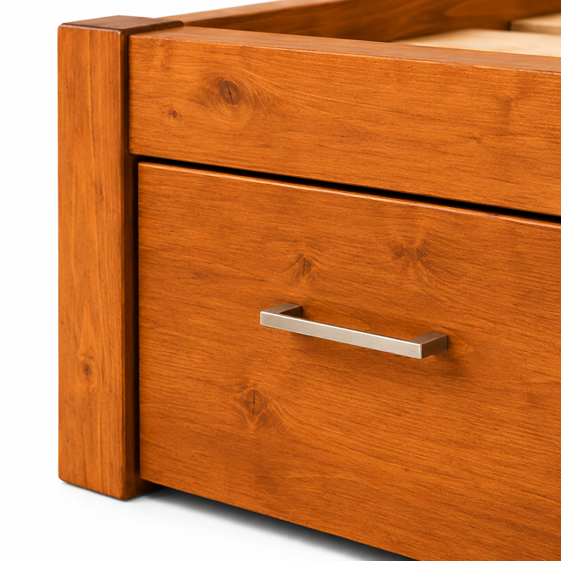 Classic Queen Bed Frame+Storage Box