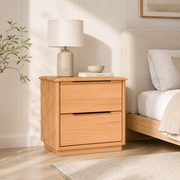 Cleveland 2 Drawer Bedside Table