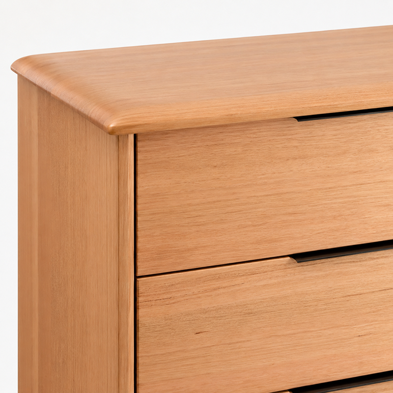 Cleveland 5 Drawer Tallboy (Brown)