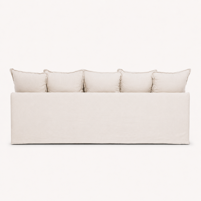 Cloud Slipcover 3 Seater Sofa Daybed W230cm (Cement)