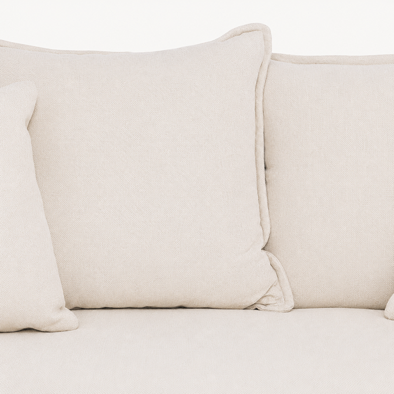 Cloud Slipcover 3 Seater Sofa Daybed W230cm (Cement)