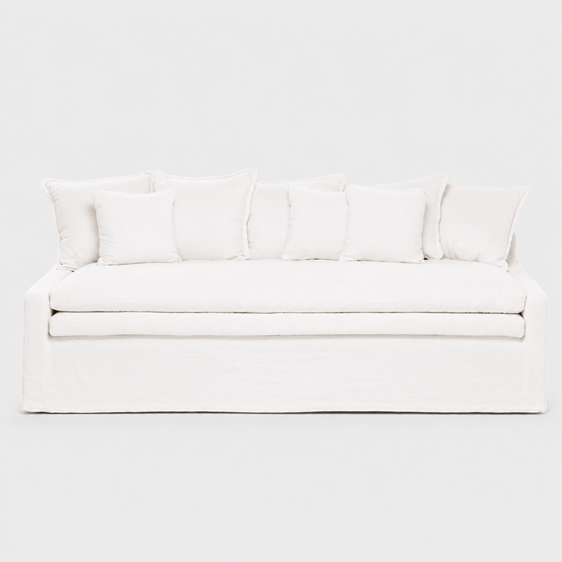 Cloud Slipcover 3 Seater Sofa Daybed W230cm (Cement)