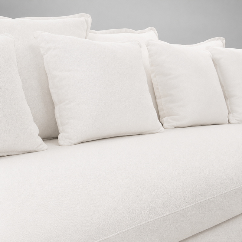 Cloud Slipcover 3 Seater Sofa Daybed W230cm (Cement)