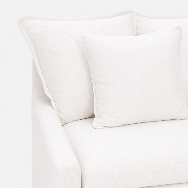 Cloud Slipcover 3 Seater Sofa Daybed W230cm (Cement)