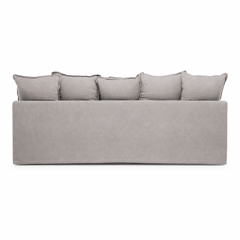 Cloud Slipcover 3 Seater Sofa Daybed W230cm (Cement)