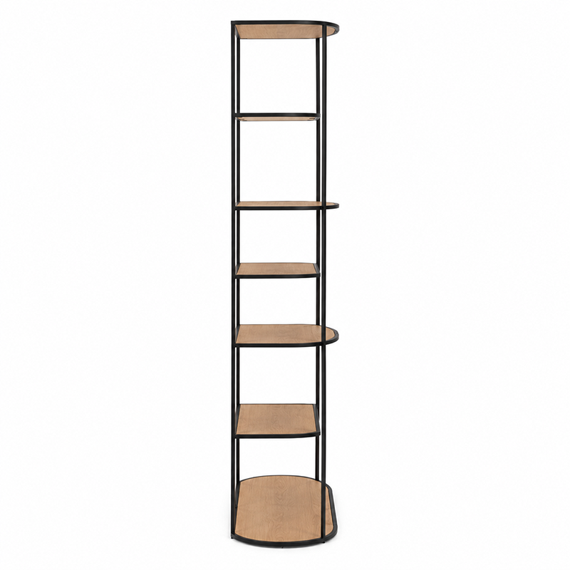DECO Oak Display Bookcase 900mm