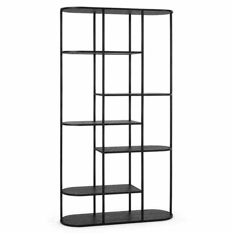 DECO Oak Display Bookcase 900mm