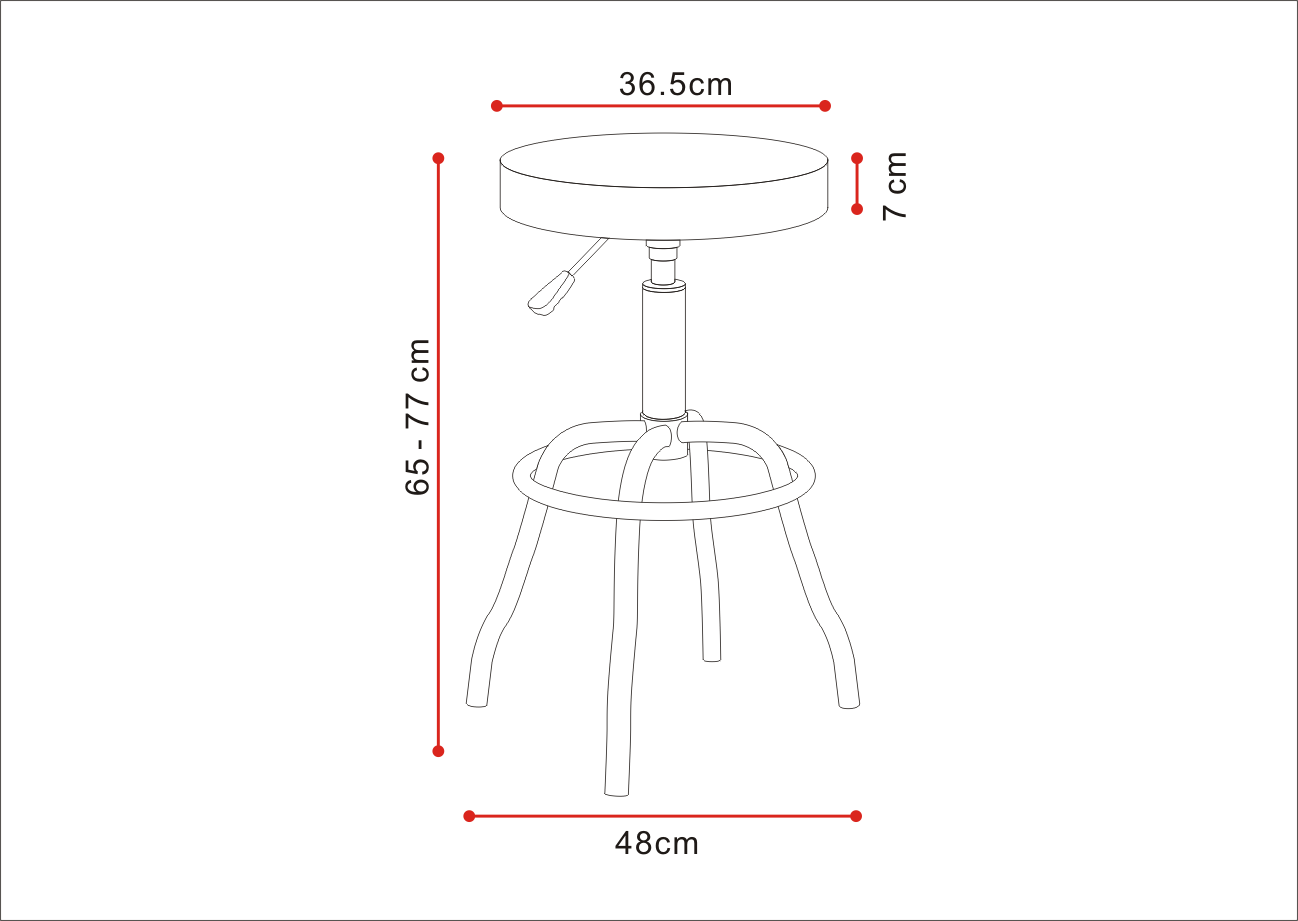 Coronet Bar Stool