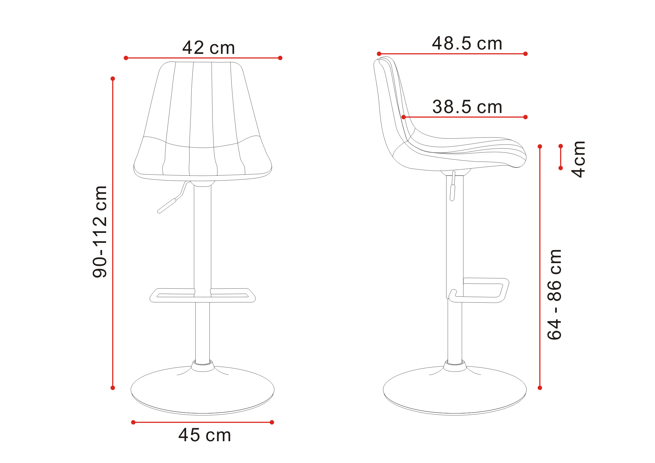 Gwyn Bar Stool
