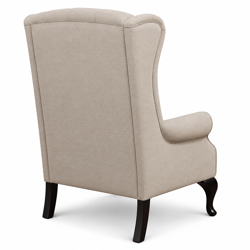 Daisy Fabric Wingback Armchair
