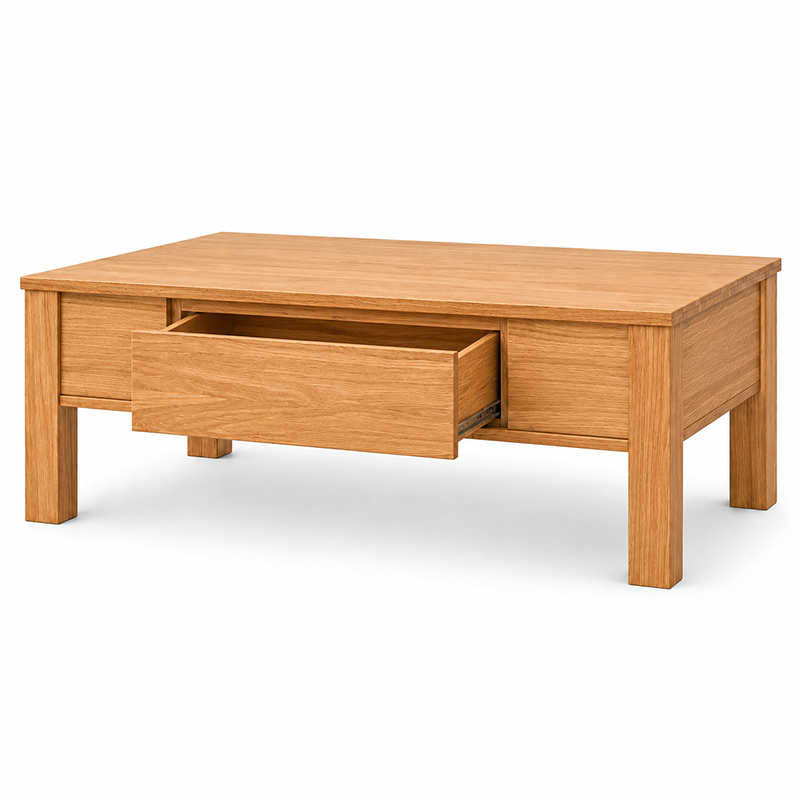 Dallas Coffee Table W120cm (Brown)