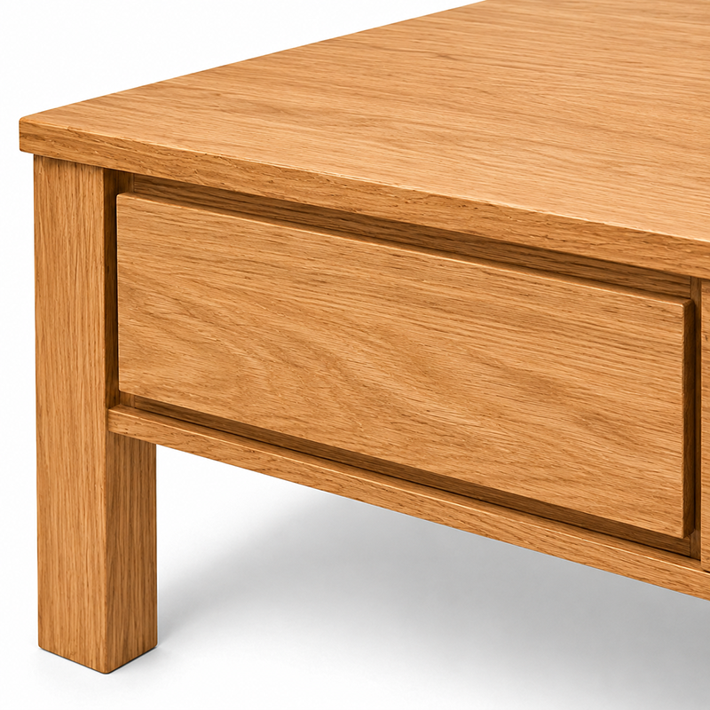 Dallas Coffee Table W120cm (Brown)