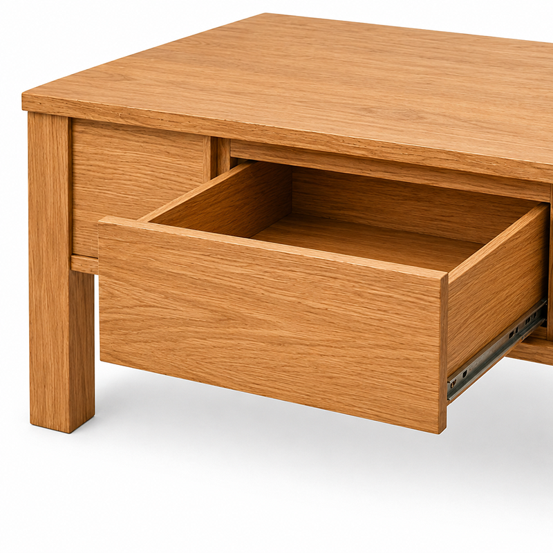 Dallas Coffee Table W120cm (Brown)