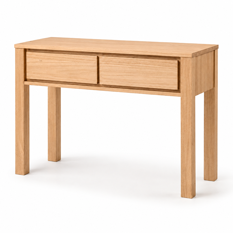 Dallas Hall Table (Brown / 2 Drw)