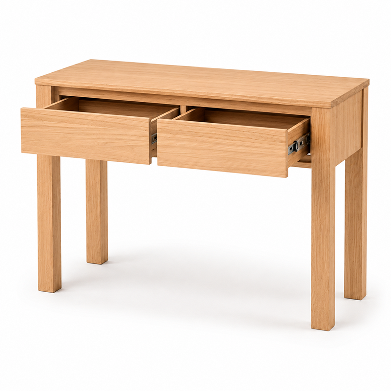 Dallas Hall Table (Brown / 2 Drw)