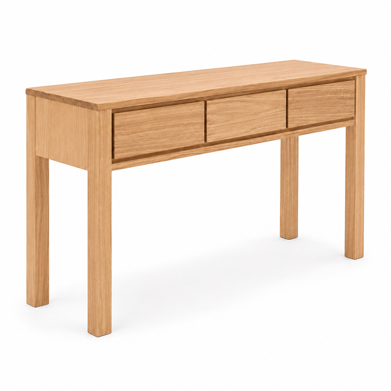 Dallas Hall Table (Brown / 2 Drw)