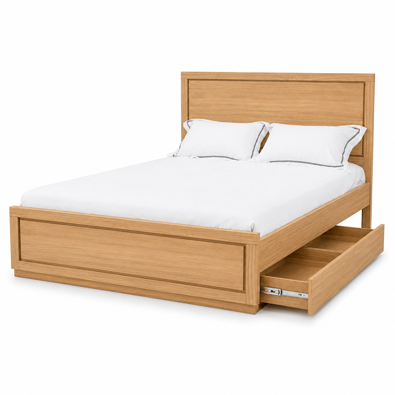 Dallas Queen Bed Frame (Brown)