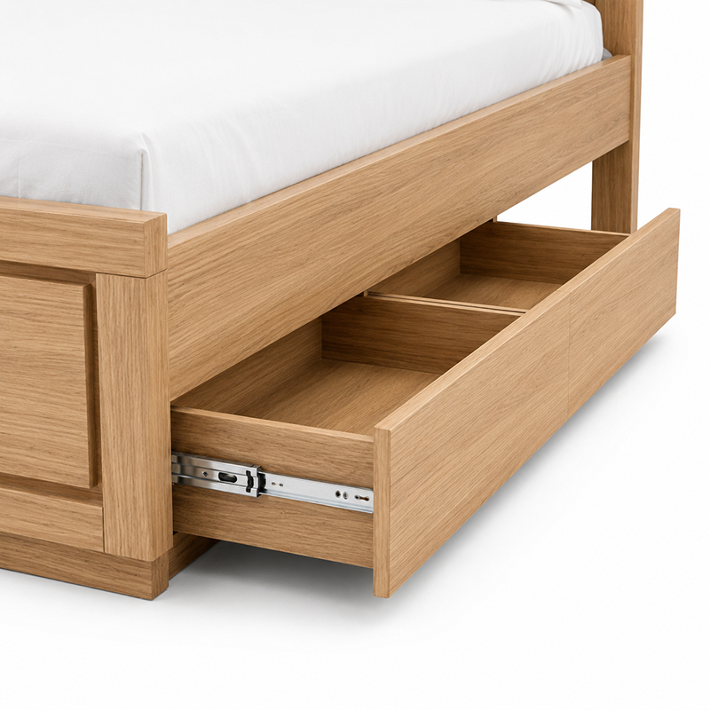 Dallas Queen Bed Frame (Brown)