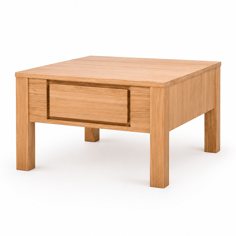 Dallas Square Coffee Table (Brown)