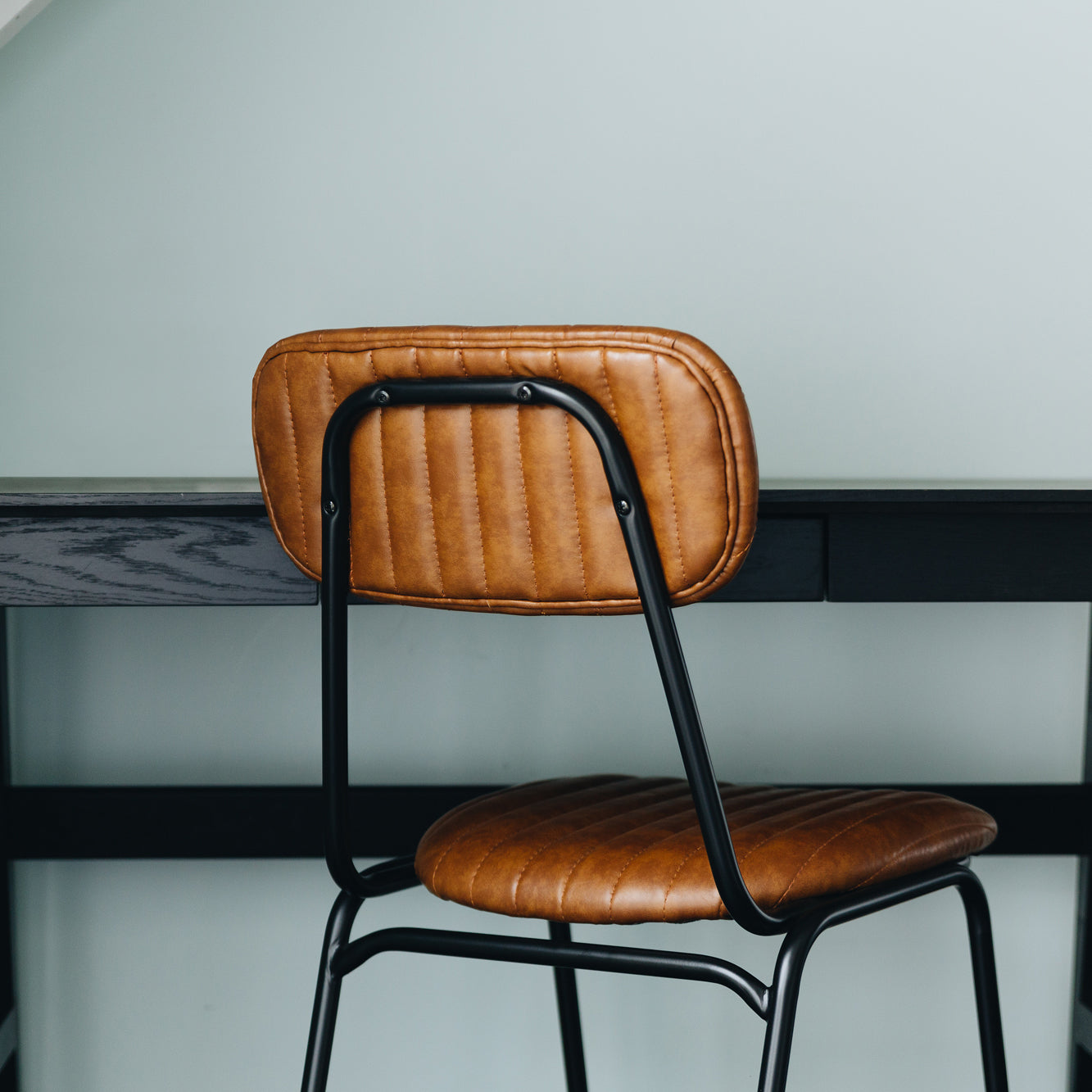 Datsun PU Metal Dining Chair