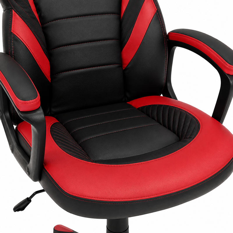 Dieser Gaming Chair - black+red or black+blue